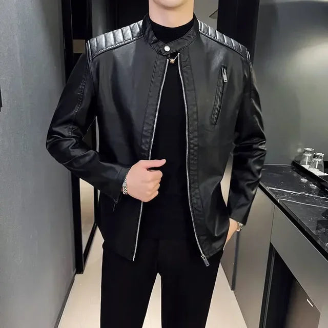 Antonio | Chaqueta de cuero elegante