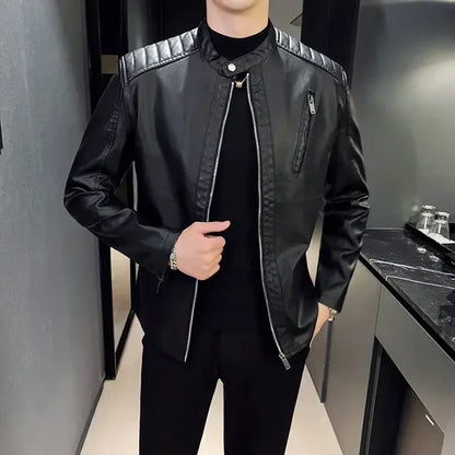 Antonio | Chaqueta de cuero elegante