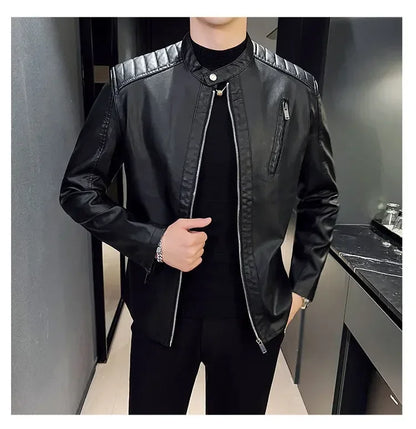 Antonio | Chaqueta de cuero elegante